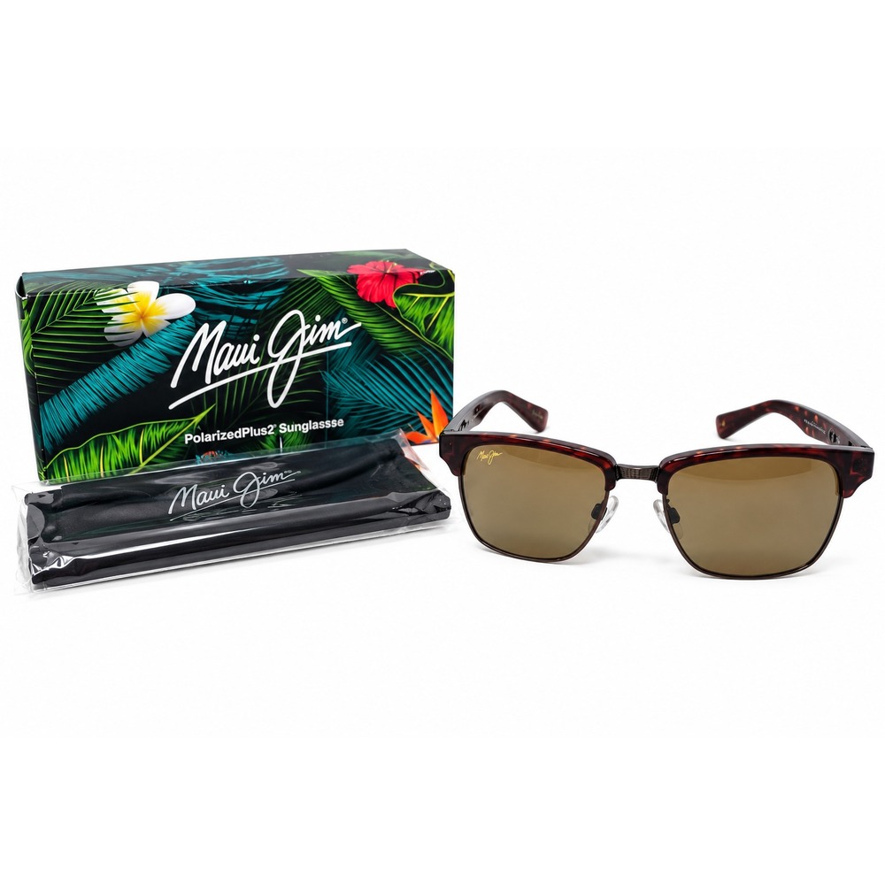 Maui Jim KAWIKA Polarized Sunglasses, Tortoise Gold, HCL Bronze Lens H257-16C
